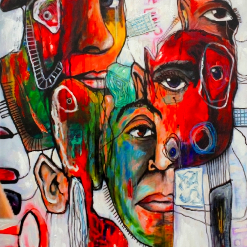 Abstract oil painting 🖌️🎨